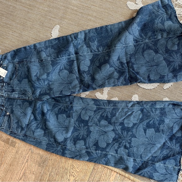 NWT Anthropologie The Adi Crop Mid-Rise Flare Jeans by Pilcro Size 23 - Picture 7 of 8